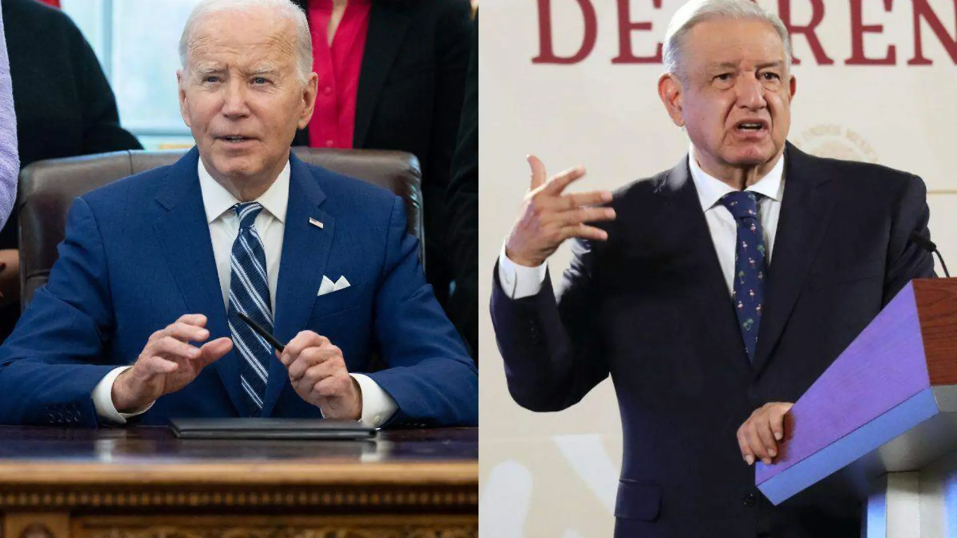 Joe Biden y AMLO